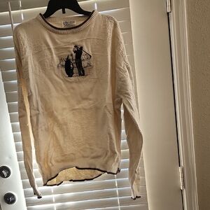 Artisan Men's Beige Crewneck Sweater